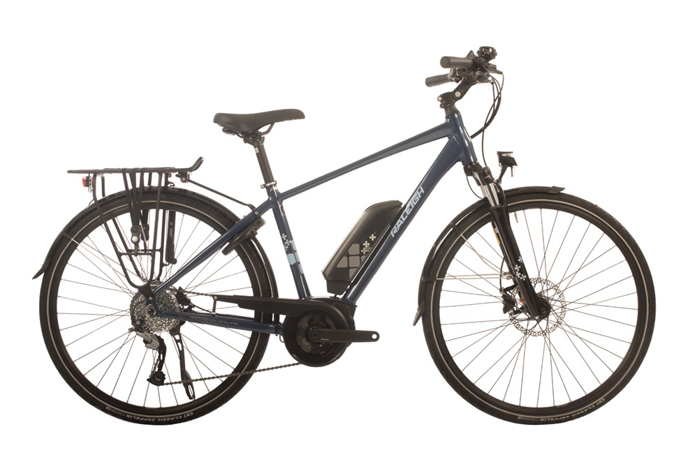 Raleigh motus waxingit tour crossbar 2021 electric hybrid bike